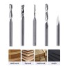 Original Snapmaker 2.0 CNC Router Endmill Bit Shaft 3,175 mm 5 Pieces